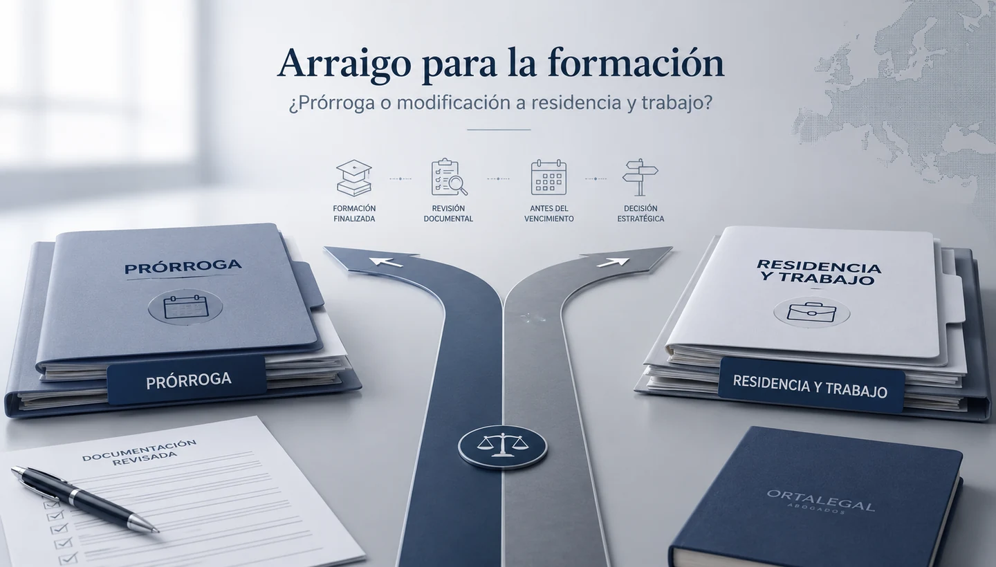 Dos caminos documentales para elegir entre prórroga y modificación a residencia y trabajo